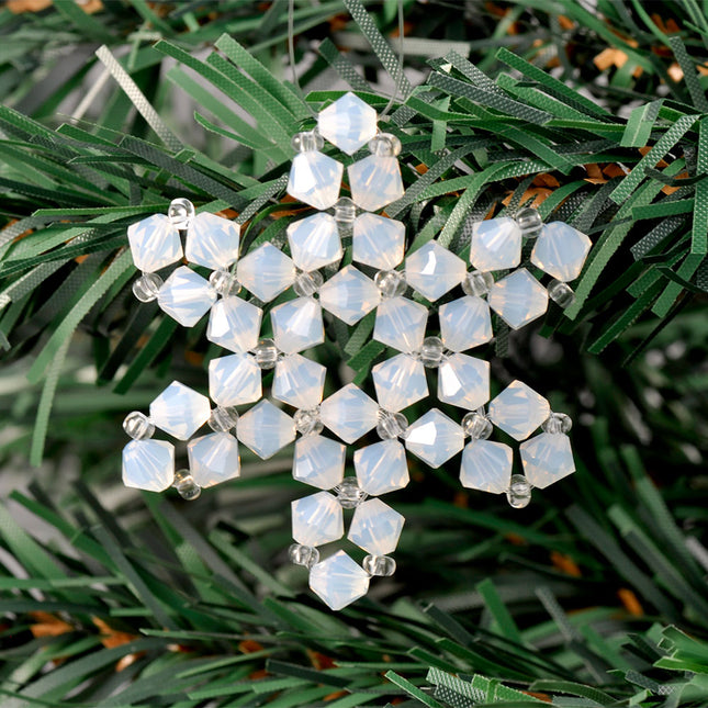 Snowflake Kit White Opal 5mm
