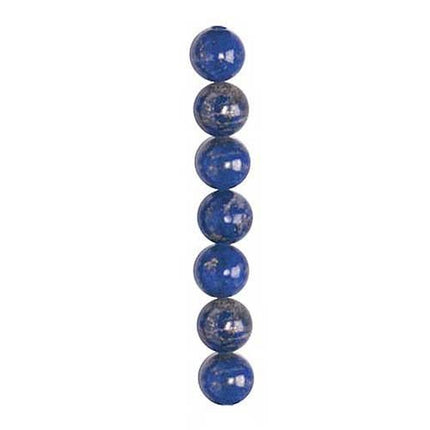 6mm Round Lapis Lazuli Semi-Precious Beads