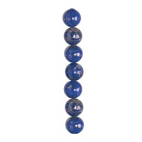 6mm Round Lapis Lazuli Semi-Precious Beads