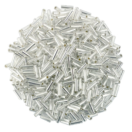 7mm Straight Bugle Beads