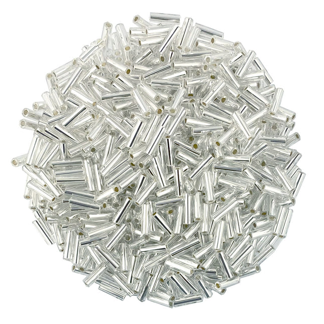 7mm Straight Bugle Beads