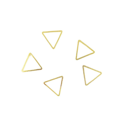 12mm Triangle Connector Gold Plated