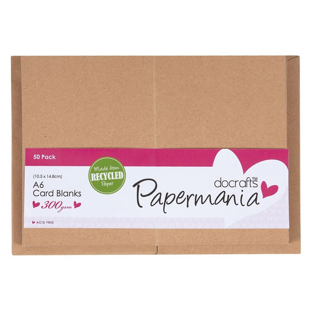 A6 Blank Cards and Envelopes - Made From Recycled Paper
