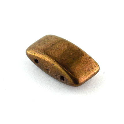 Carrier Bead Bronze Czech Glass