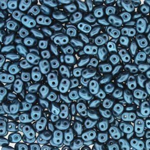 matubo 2 hole czech glass miniduo beads