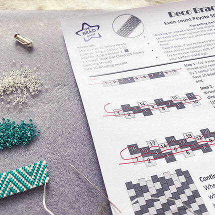 Deco Bracelet Pattern tutorial