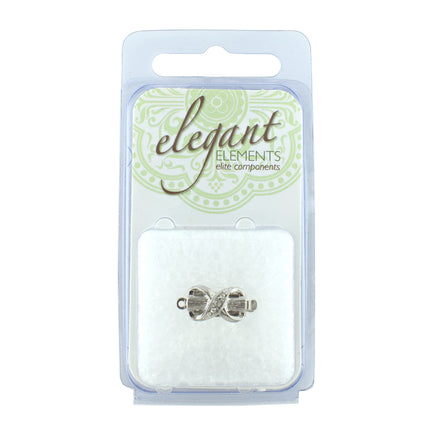 Elegant Elements box clasp silver plated