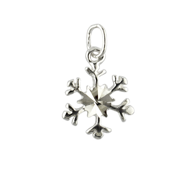 Sterling Silver Snowflake Charm