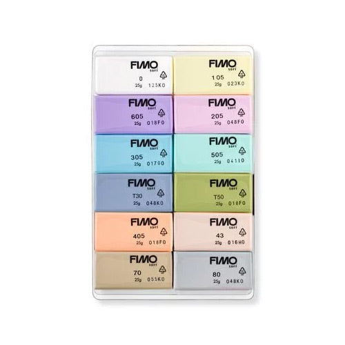 Fimo Soft Pastel 12 Multipack