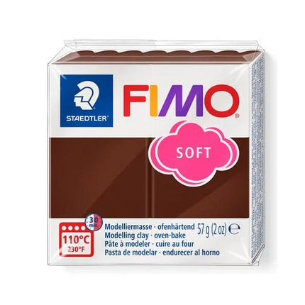 Fimo Soft Chocolate polymer clay