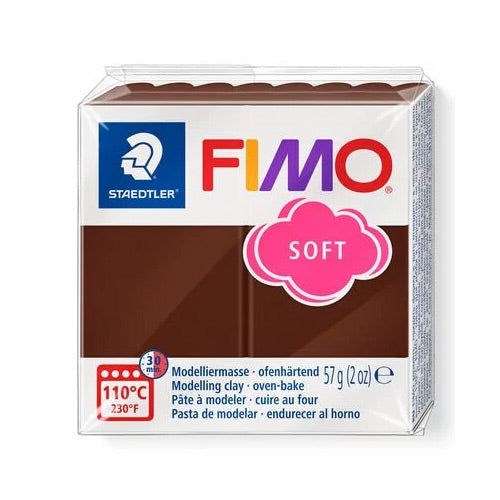 Fimo Soft Chocolate polymer clay
