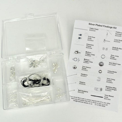 Findings Kit Silver Plated