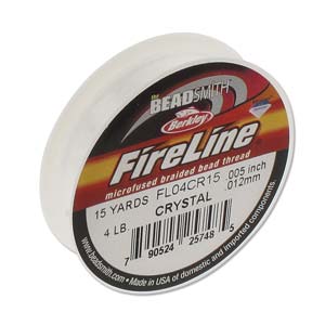 Fireline Crystal 4lb 15 yard spool