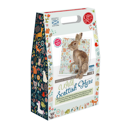 Wild Hare Needle Felting Kit
