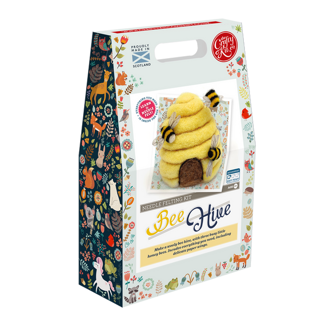 Bee Hive Needle Felting Kit