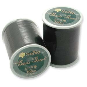 black Sono beading thread