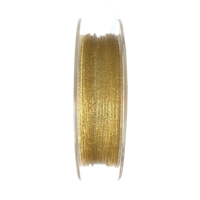 Gold Sparkle Stretch Magic 1mm diameter, 5m length