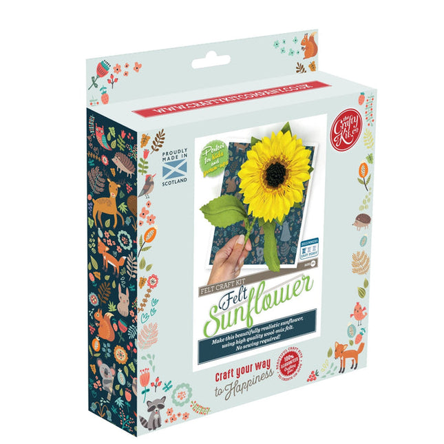 Make Your Own Felt Sunflower Kit