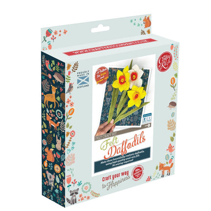 Make Your Own Felt Daffodils Kit