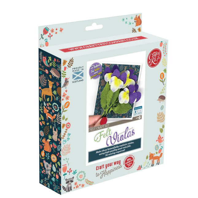 Make Your Own Felt Violas Kit