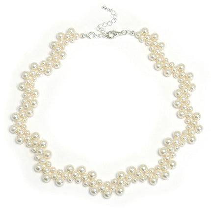 Creamrose Vintage Style Pearl Necklace Kit