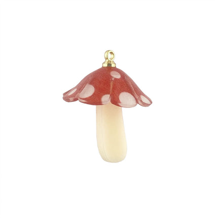 Acrylic Mushroom Pendant