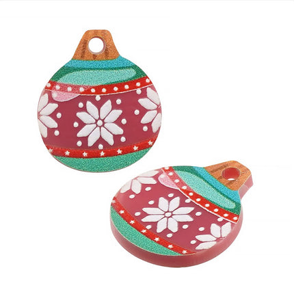 Acrylic Small Bauble Charm