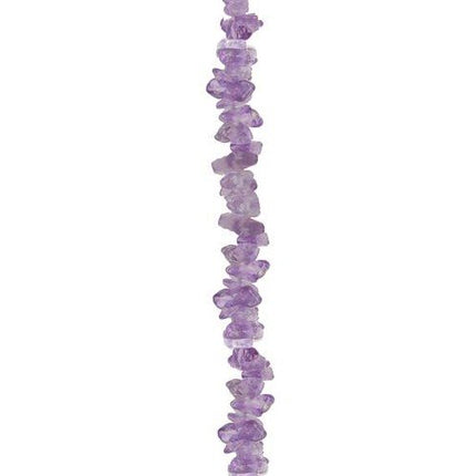 Semi-Precious Amethyst Tumblechip Beads