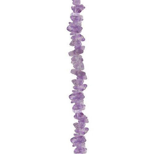 Semi-Precious Amethyst Tumblechip Beads