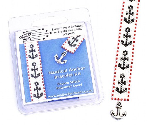 Nautical Anchor Beadweaving Kit