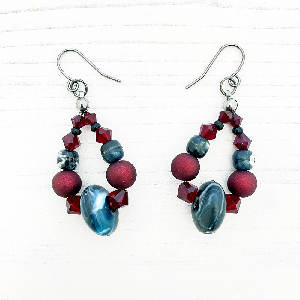 100% recycled plastic beads - fun & quick jewellery examples