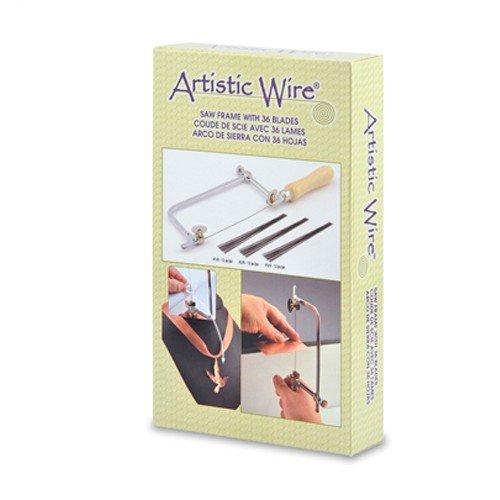 Artistic Wire Saw Frame with 36 Blades