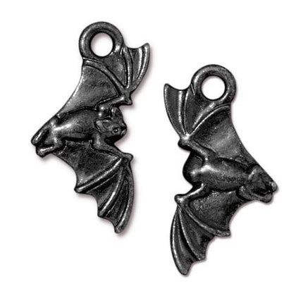 Bat Charm Black