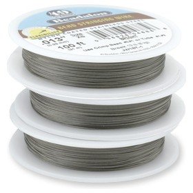 Beadalon 49 Strand 31m (100ft) Bright