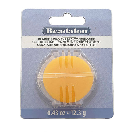 Beadalon beader's wax thread conditioner