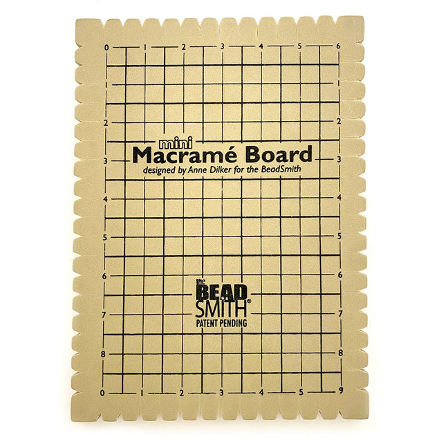 Bead smith mini macrame board