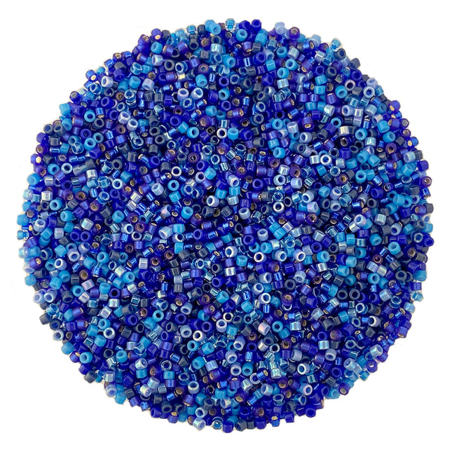 Blue Miyuki Delica Mix