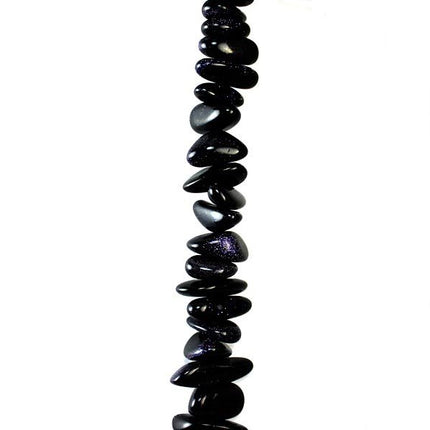 Semi-Precious Large Chips Blue Goldstone