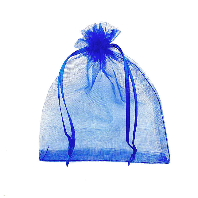 Blue Chiffon Gift Bag