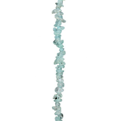 Semi-Precious Blue Topaz Tumblechip