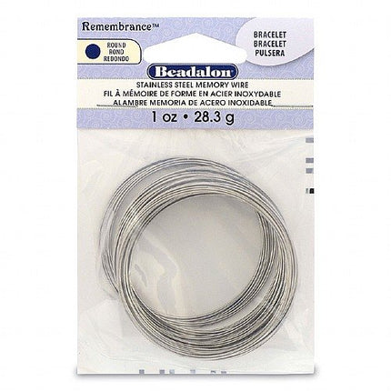 Bracelet Memory Wire 1oz Normal Bright