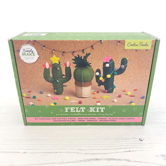 Cactus Fiesta Felt Sewing Kit box