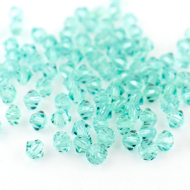 Caribbean Sea Bicone Preciosa Crystal Bead