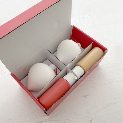 Ceramic Christmas Ornament Kit contents