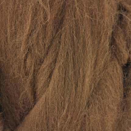 Chocolate Brown 20g Felt Merino Roving