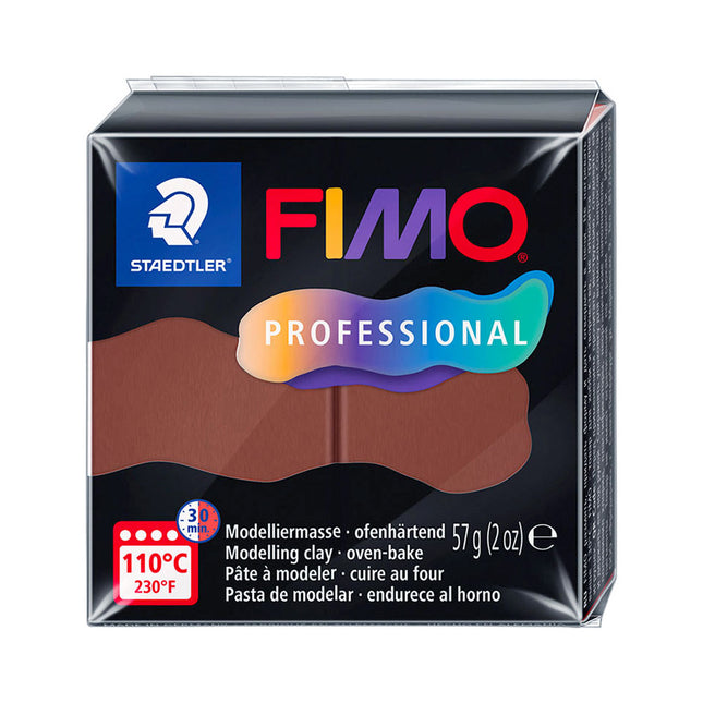 Fimo Professional Chocolate Polymer Clay 57g