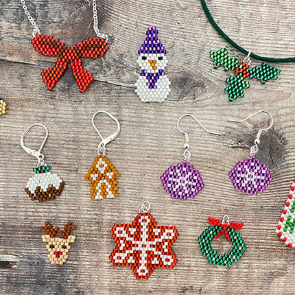 Christmas Brick Stitch Kit - testing blog post