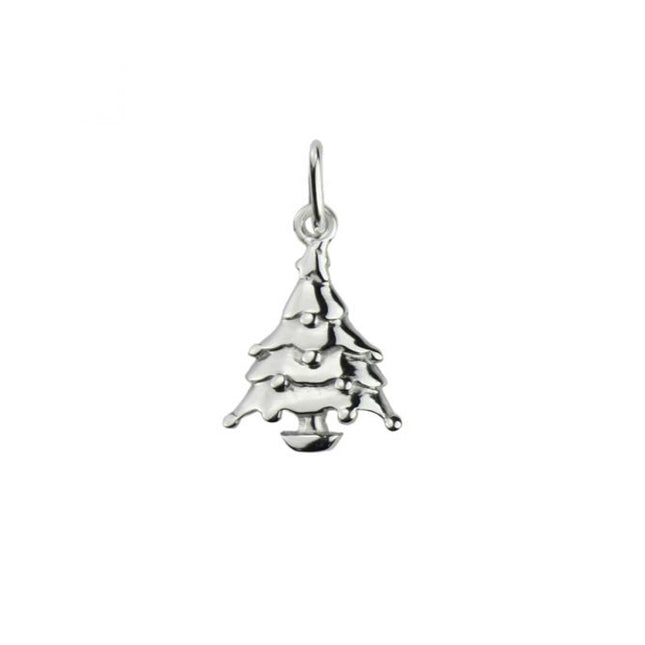 Sterling Silver Christmas Tree Charm