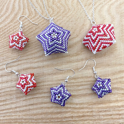 Chunky Pendant Star beading kits