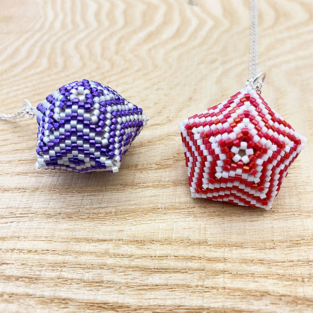 Purple Chunky Star Pendant Necklace Kit